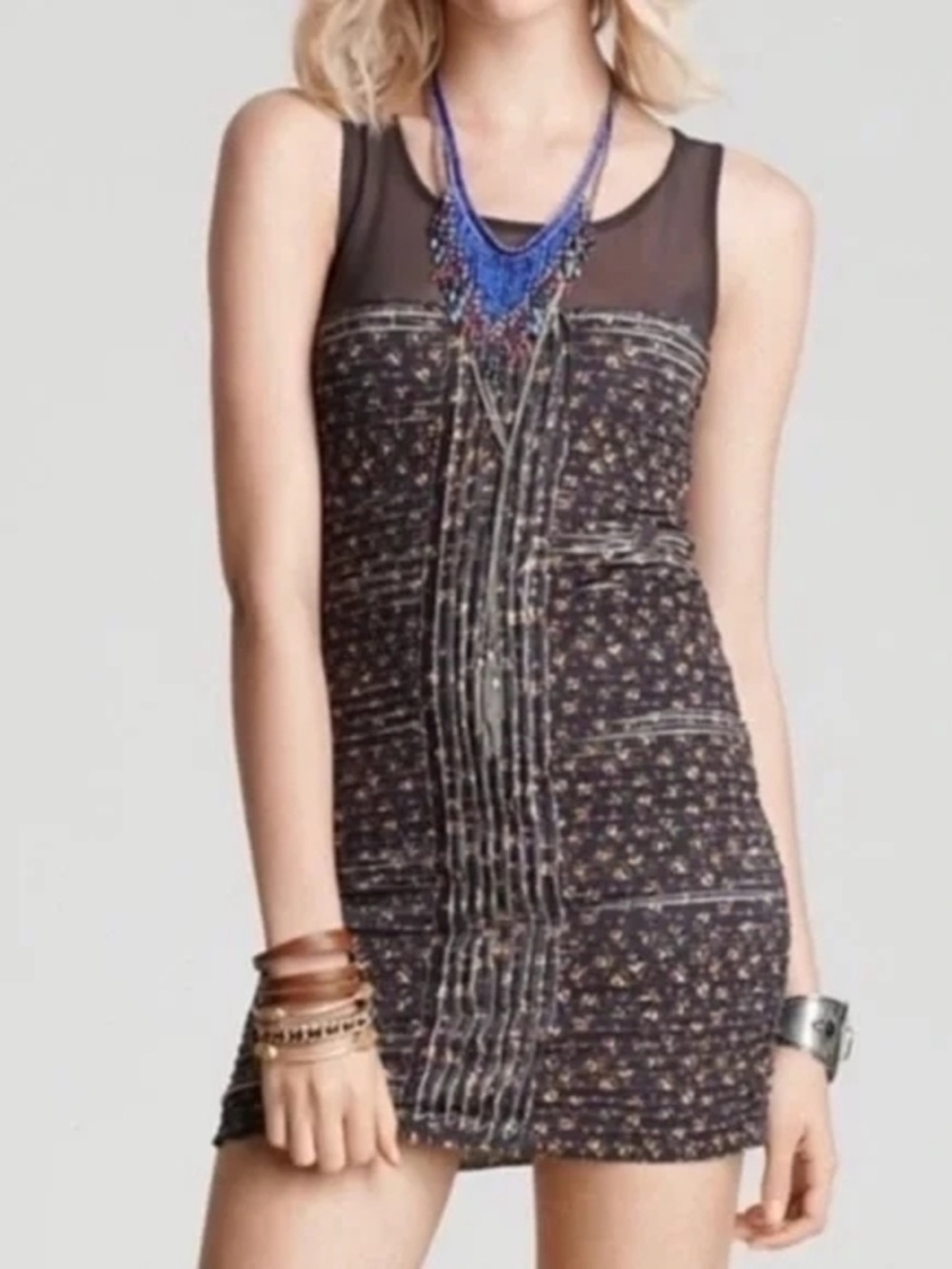 Free People Mini Dress Sz M